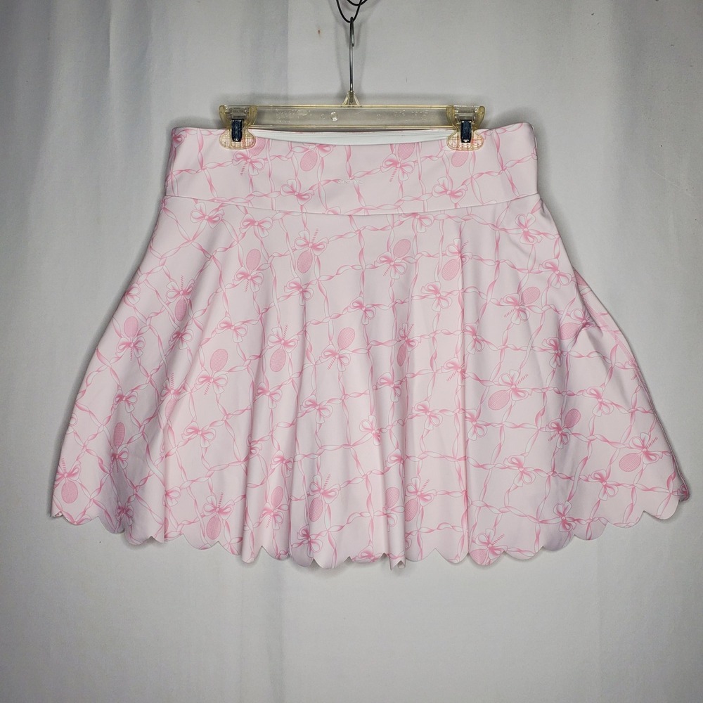 Aralina Pink Ribbon Tennis Skirt Athleisure Skort‎ Womens Jr. Size 2XL